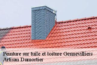 Peinture sur tuile et toiture  gennevilliers-92230 Artisan Dumortier