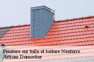 Peinture sur tuile et toiture nanterre-92000 Artisan Dumortier