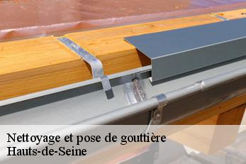 Nettoyage et pose de gouttière Hauts-de-Seine