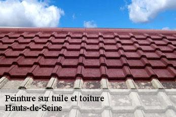 Peinture sur tuile et toiture Hauts-de-Seine 