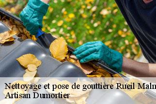 Nettoyage et pose de gouttière  rueil-malmaison-92500 Artisan Dumortier