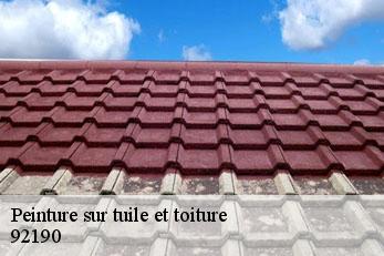 Peinture sur tuile et toiture 92190
