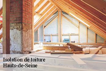 Isolation de toiture Hauts-de-Seine 